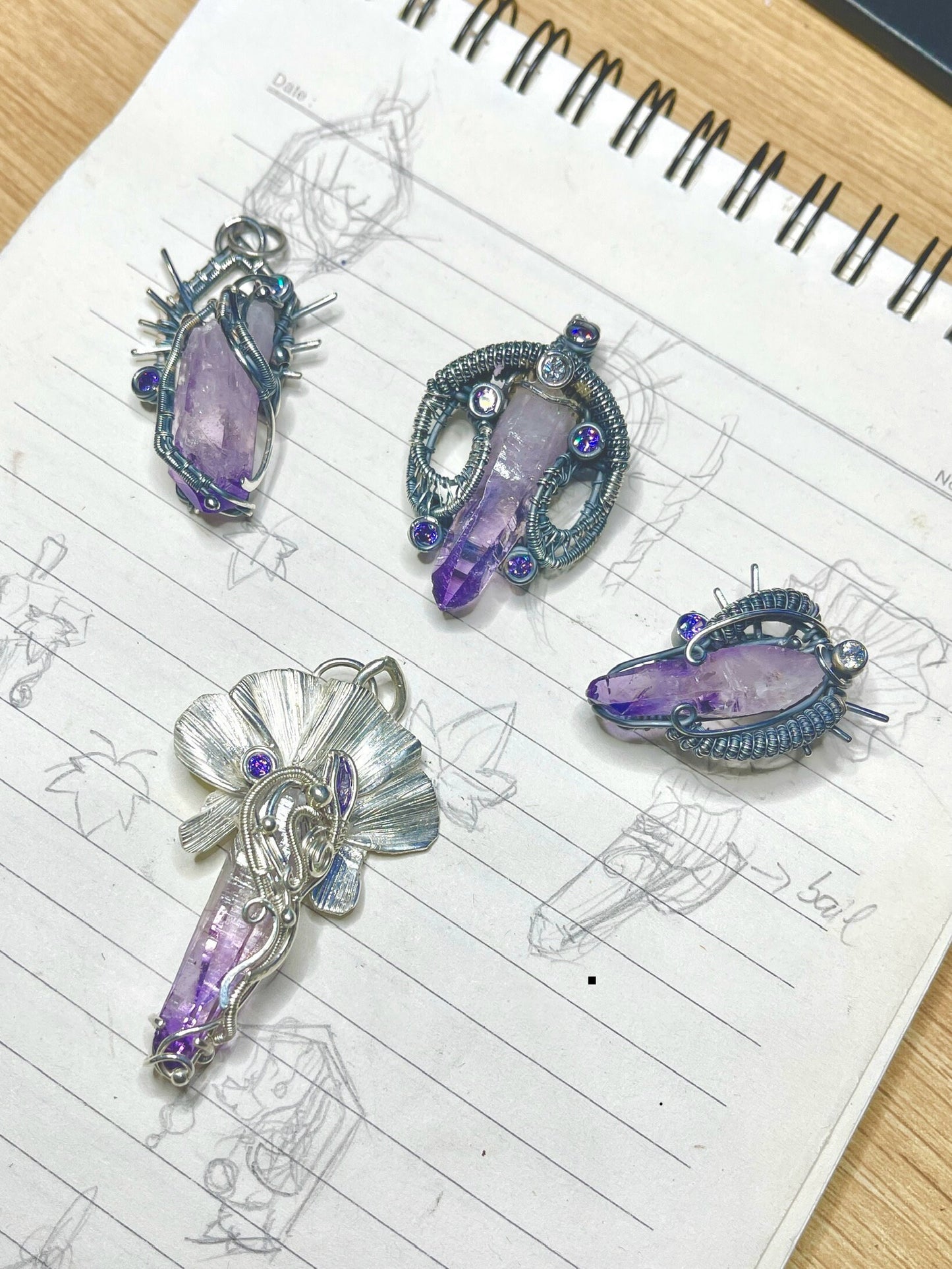 AMETHYST CRYSTAL PENDANT
