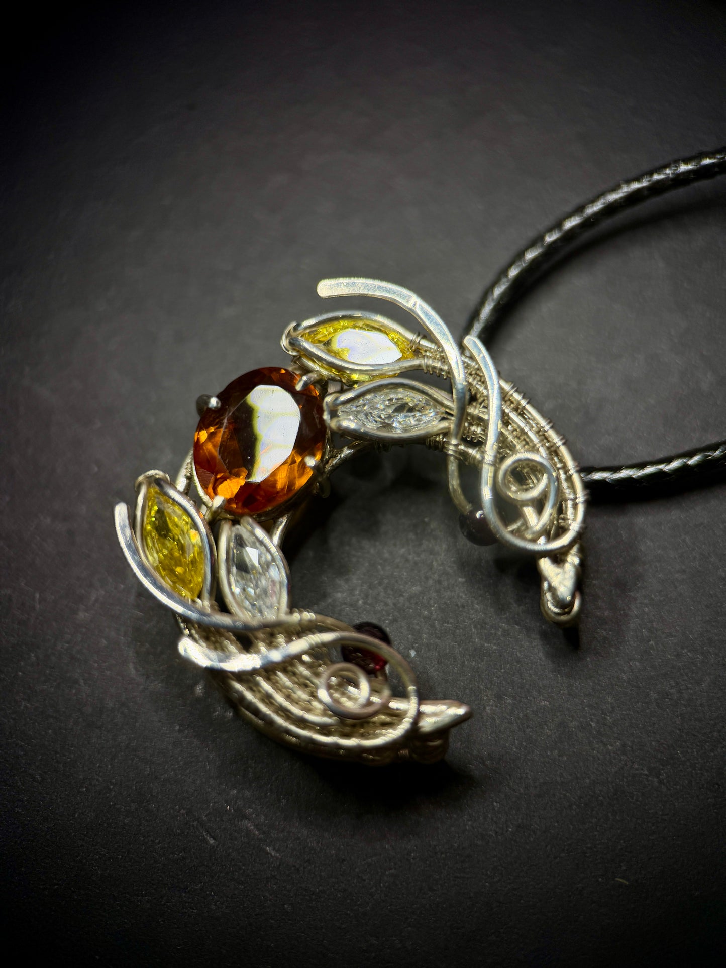 HARVEST CRESCENT PENDANT