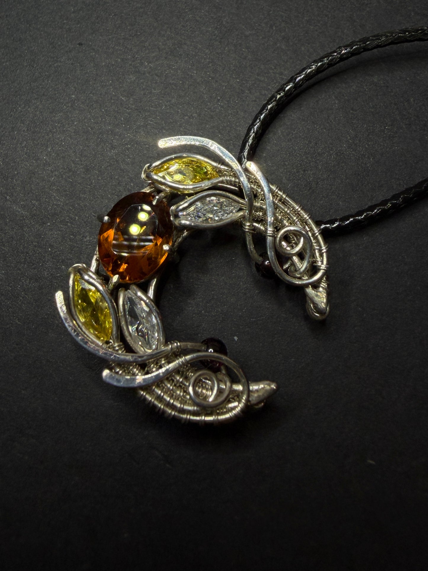 HARVEST CRESCENT PENDANT