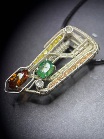 COSMDULE SILVER PENDANT