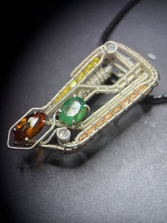 COSMDULE SILVER PENDANT