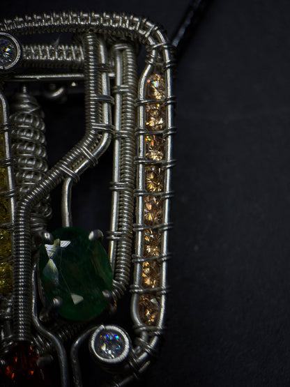 COSMDULE SILVER PENDANT