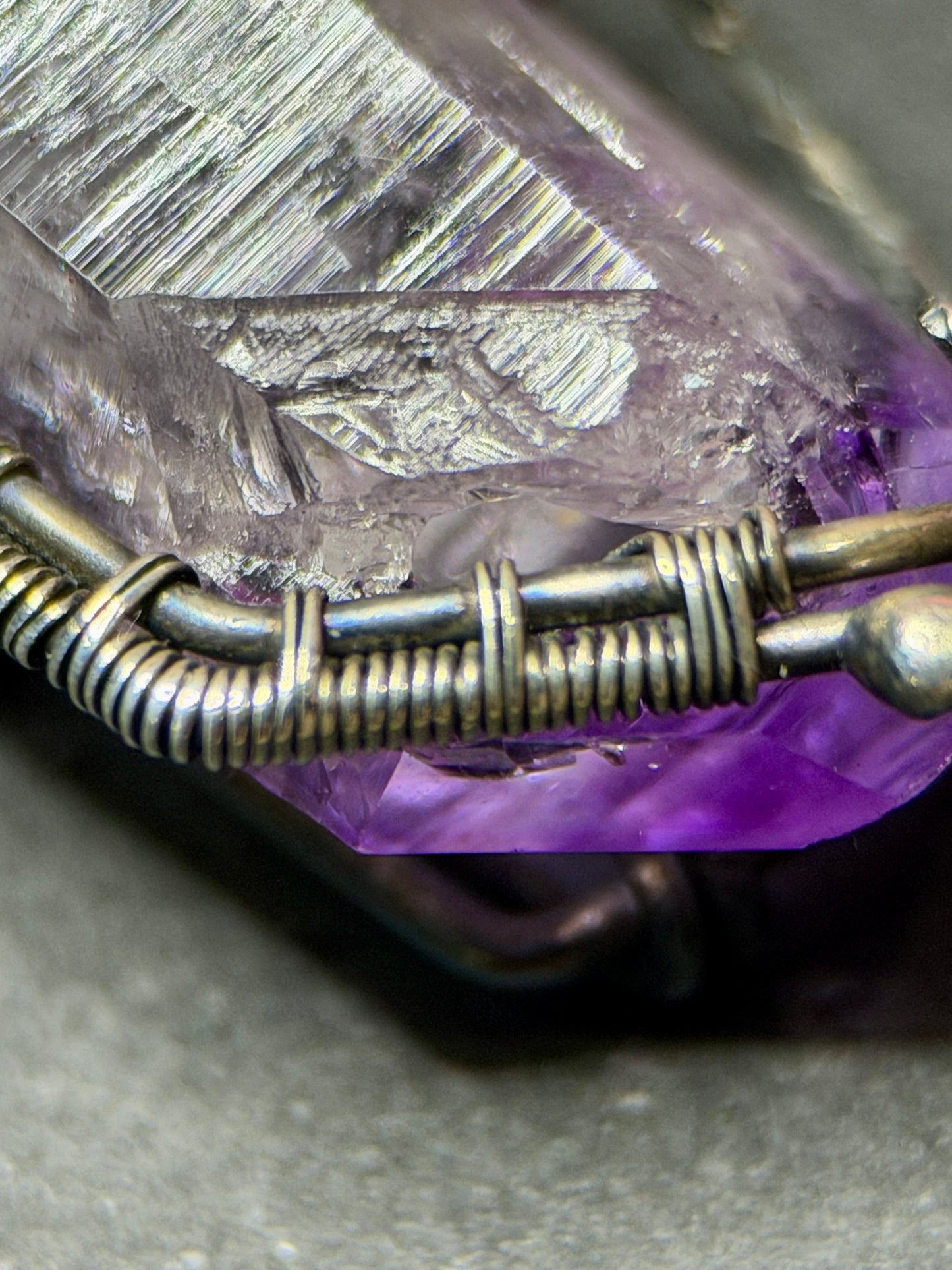 AMETHYST CRYSTAL PENDANT