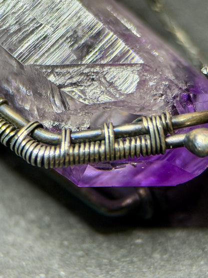 AMETHYST CRYSTAL PENDANT