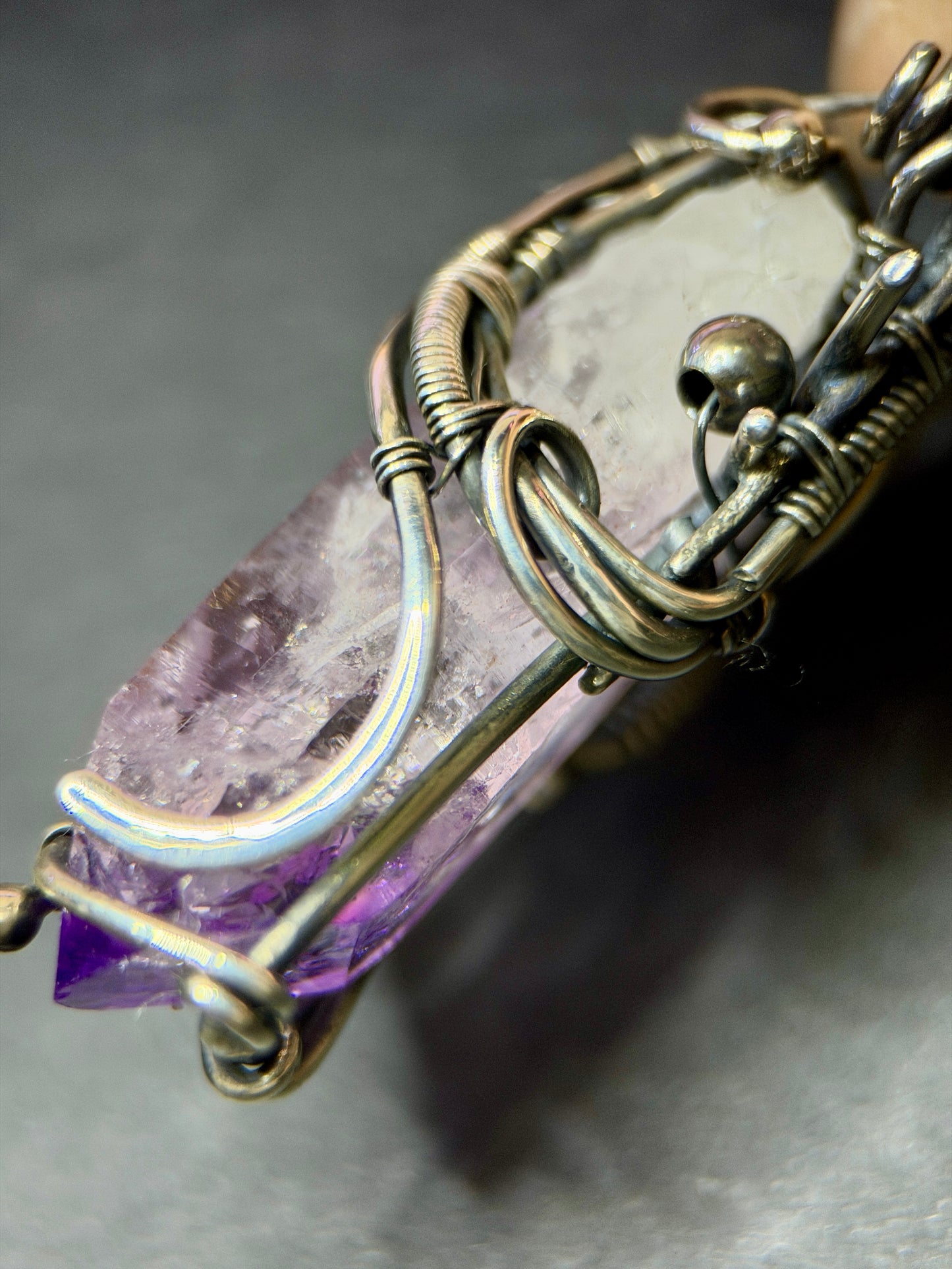 AMETHYST CRYSTAL PENDANT
