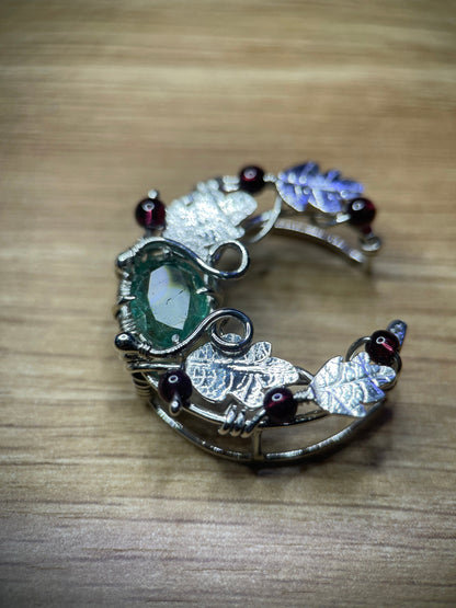 CRESCENT OAK PENDANT